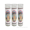Popular wholesale 7 days religious glass jar candle